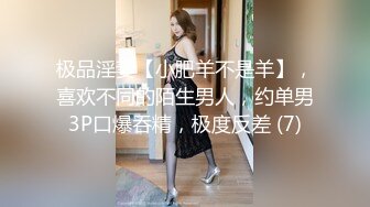 极品淫妻【小肥羊不是羊】，喜欢不同的陌生男人，约单男3P口爆吞精，极度反差 (7)