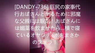 [DANDY-736] 巨尻の家事代行おばさんとヤるために邪魔な父親には眠剤！おばさんには媚薬を飲ませたら…横で寝ているオヤジチ○ポをまさかのフェラ！？