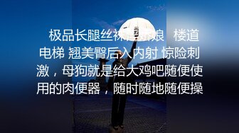 ⚡极品长腿丝袜淫娇娘⚡楼道电梯 翘美臀后入内射 惊险刺激，母狗就是给大鸡吧随便使用的肉便器，随时随地随便操