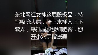 东北网红女神这屁股极品，特写吸吮大屌，骑上来插入上下套弄，爆插屁股腰细肥臀，掰开小穴手指拨弄