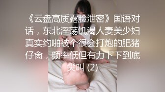 《云盘高质露脸泄密》国语对话，东北淫荡饥渴人妻美少妇真实约啪被个很会打炮的肥猪仔肏，频率低但有力下下到底尖叫 (2)