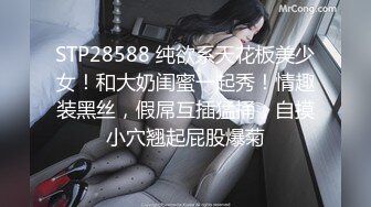 STP28588 纯欲系天花板美少女！和大奶闺蜜一起秀！情趣装黑丝，假屌互插猛捅，自摸小穴翘起屁股爆菊