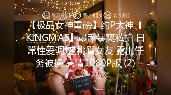 【极品女神重磅】约P大神『KINGMAS』最新暴爽私拍 日常性爱调J蜜桃臀女友 露出任务被操 高清1080P版 (2)